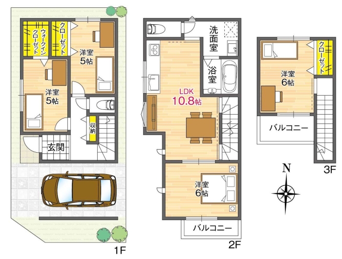 【参考プラン間取り図】