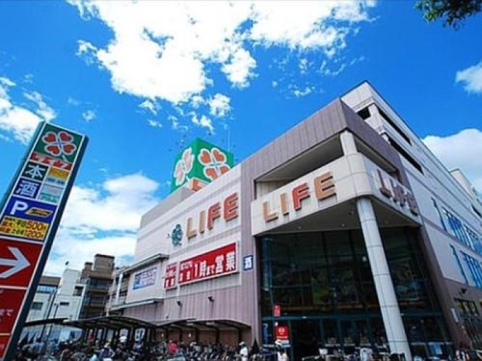 【ライフ喜連瓜破店】徒歩12分(約900m)