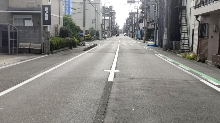 【前面道路】