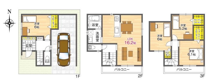 【参考プラン間取り図】